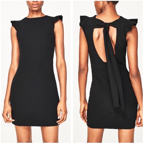 zara little black dress